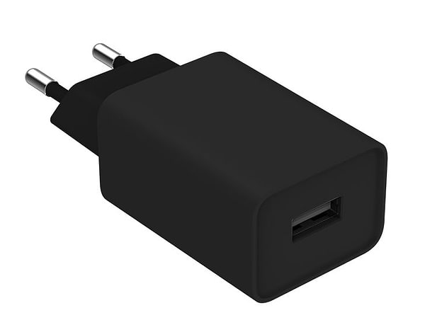 Фото - Мережевий зарядний пристрій Colorway 1USB Quick Charge 3.0 18W Black+ cable Type C (CW-CHS013QCC-BK)