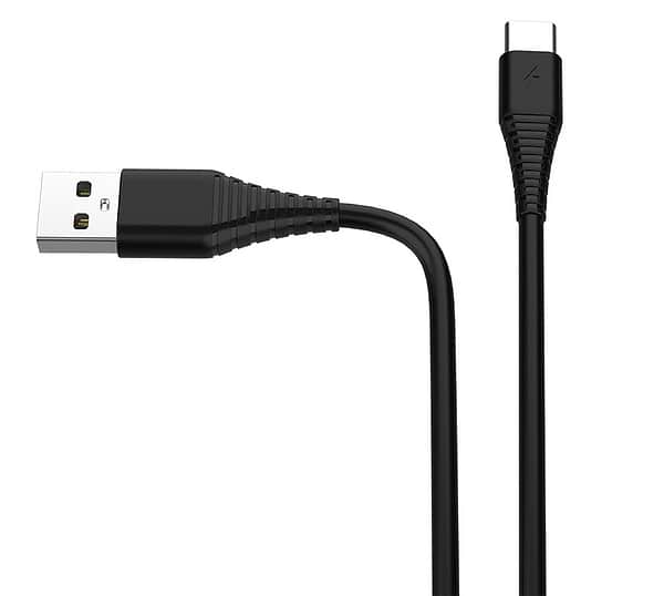 Фото - Мережевий зарядний пристрій Colorway 1USB Quick Charge 3.0 18W Black+ cable Type C (CW-CHS013QCC-BK)