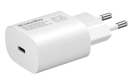 Мережевий зарядний пристрій Colorway Power Delivery Port PPS 1USB-Cx3A 25W White (CW-CHS033PD-WT) - Фото 1