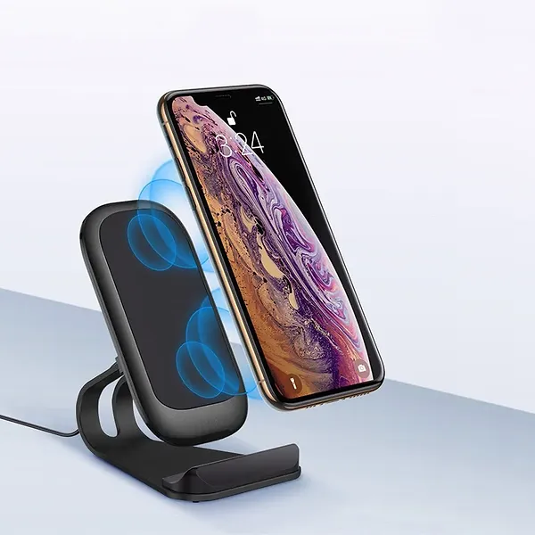 Фото - Уценка - Беспроводное зарядное устройство Colorway Wireless Stand 15W Black (CW-CHW31Q-BK)