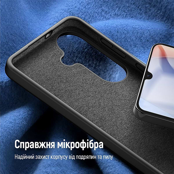 Фото - Чохол для смартфону Colorway Liquid Silicone for Xiaomi Redmi Note 15, blue (CW-CLSXRN15-LB)