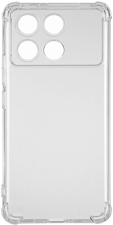Чохол для смартфону Colorway TPU AntiShock for Motorola Edge 60 Fusion, Clear (CW-CTASME60F) - Фото 1