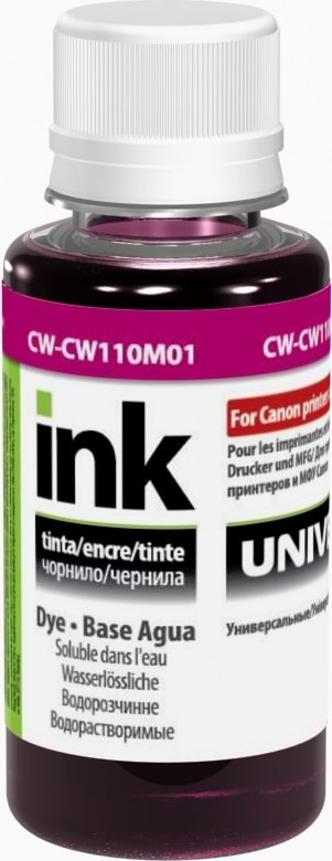Чернила Colorway Universal Magenta (CW-CW110M01) 100мл - Фото 1
