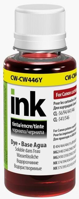 Фото - Чорнило Colorway Canon CL-446 100 мл Yellow (CW-CW446Y01)