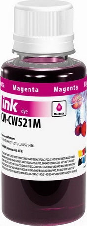 Чорнило Colorway Canon CL-38/521 (Magenta) (CW-CW521M01) 100мл - Фото 1