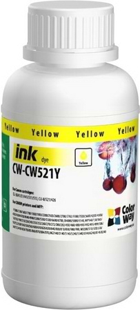 Чорнило Colorway Canon CL-38/521 (Yellow) (CW-CW521Y02) 200мл - Фото 1