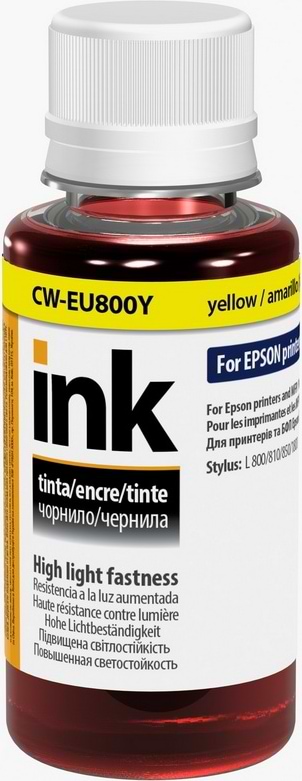 Фото - Чернила Colorway EPSON L800 (Yellow) (CW-EU800Y01) 100мл
