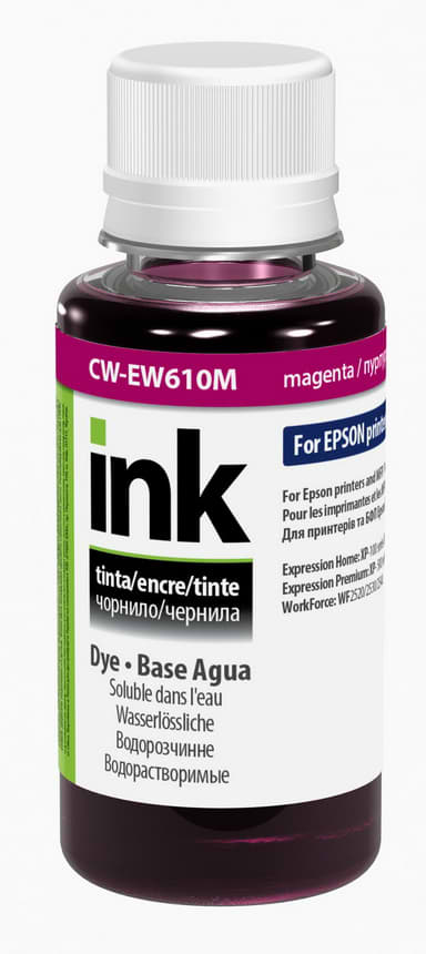 Чорнила для заправки картриджа Colorway Epson XP103/600 Magenta 100ml (CW-EW610M01) - Фото 1