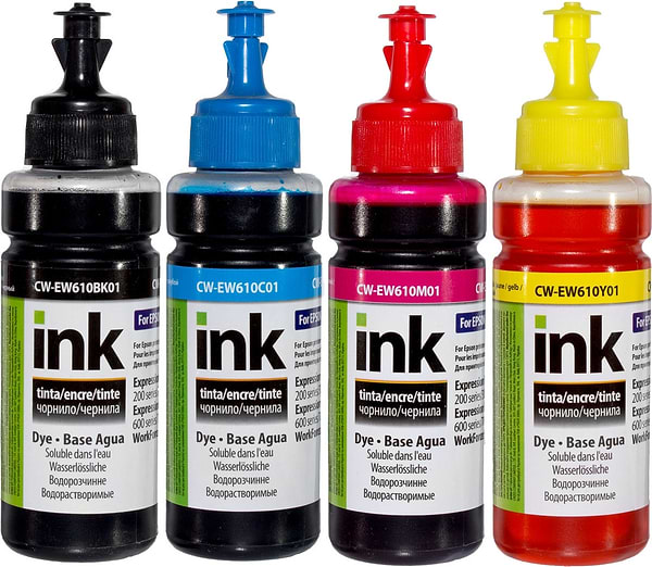 Фото - Чернила Colorway Epson XP103/600 BK/С/M/Y 4х100 г (CW-EW610SET01)