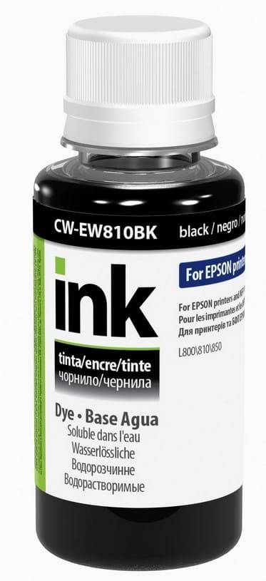 Чорнило Colorway Epson L800/L810/L850 (Black) (CW-EW810BK01) 100мл - Фото 1
