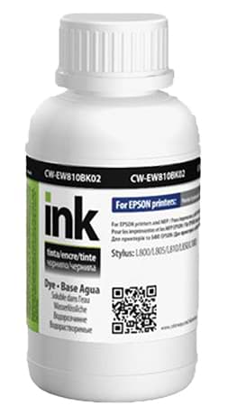 Чорнило Colorway Epson L-800/810/850 200мл Black EW810BK (CW-EW810BK02) - Фото 1