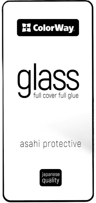 Защитное стекло для смартфона Colorway 9H FC glue Samsung Galaxy S25 FE black (CW-GSFGSG731-BK)