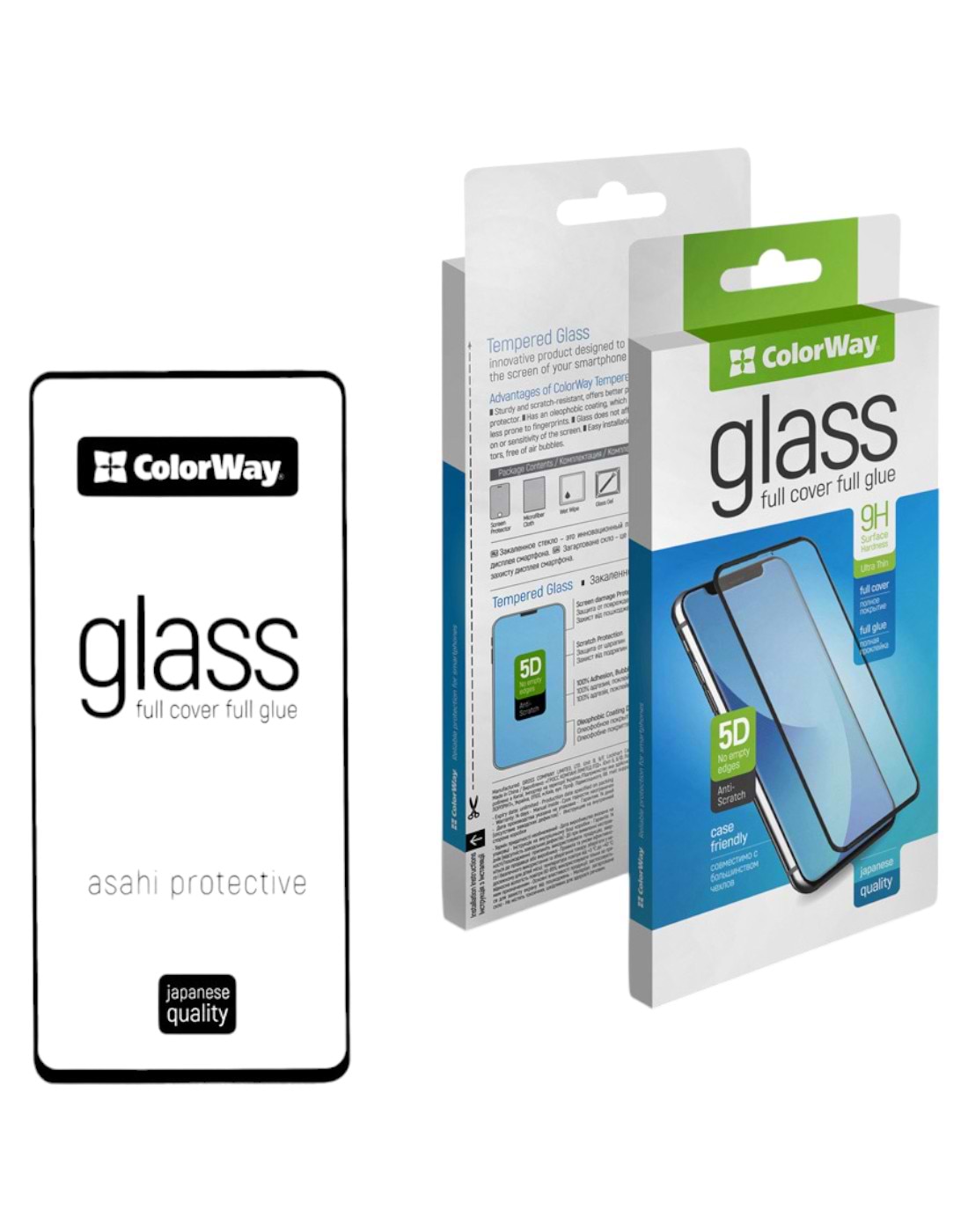 Захисне скло для смартфону Colorway 9H FC glue ColorWay Xiaomi 14T Black (CW-GSFGX14T-BK)