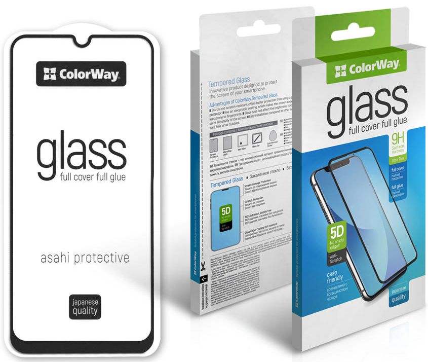  Захисне скло для смартфону Colorway 9H FC glue Xiaomi Redmi Note 17 Pro Max 5G black (CW-GSFGXRN17PM-BK)