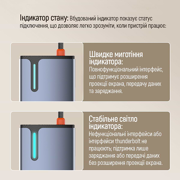 Фото - Хаб USB Colorway USB-C 5-в-1 Type C PD 100W/USB3.0х3/HDMI 4К (CW-HUB01)