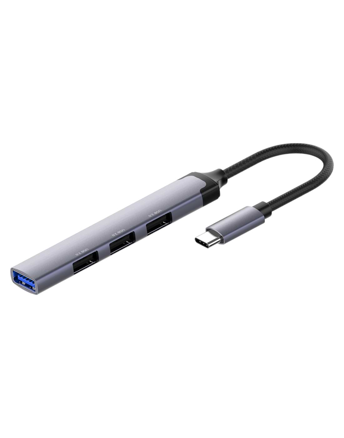 Хаб USB Colorway USB-C 4-в-1 USB2.0х3/USB3.0 (CW-HUB04) - Фото 1