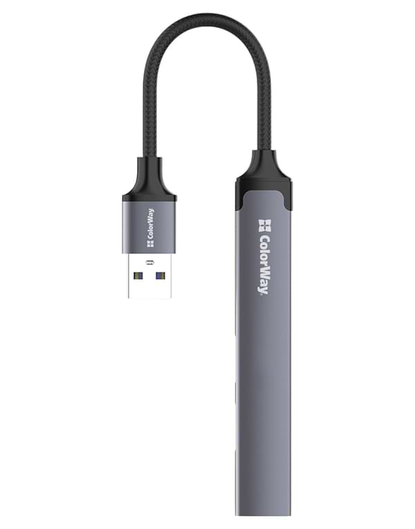Фото - Хаб USB Colorway USB-A 4-в-1 USB2.0х3/USB3.0 (CW-HUB05)