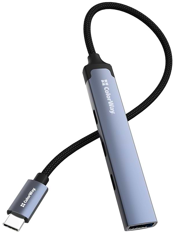 Фото - Хаб USB Colorway USB-C 4-в-1 USB-C2.0х3/USB3.0 (CW-HUB07)