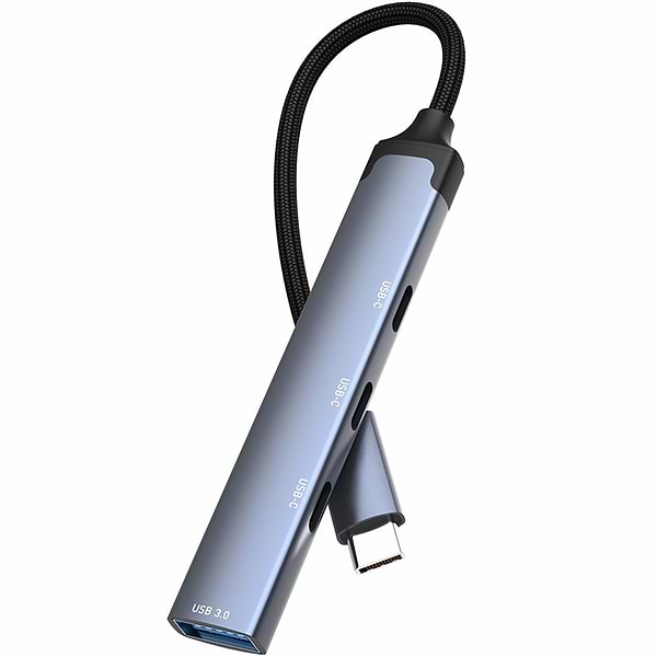 Фото - Хаб USB Colorway USB-C 4-в-1 USB-C2.0х3/USB3.0 (CW-HUB07)