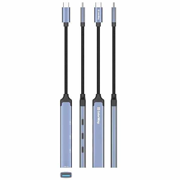 Фото - Хаб USB Colorway USB-C 4-в-1 USB-C2.0х3/USB3.0 (CW-HUB07)