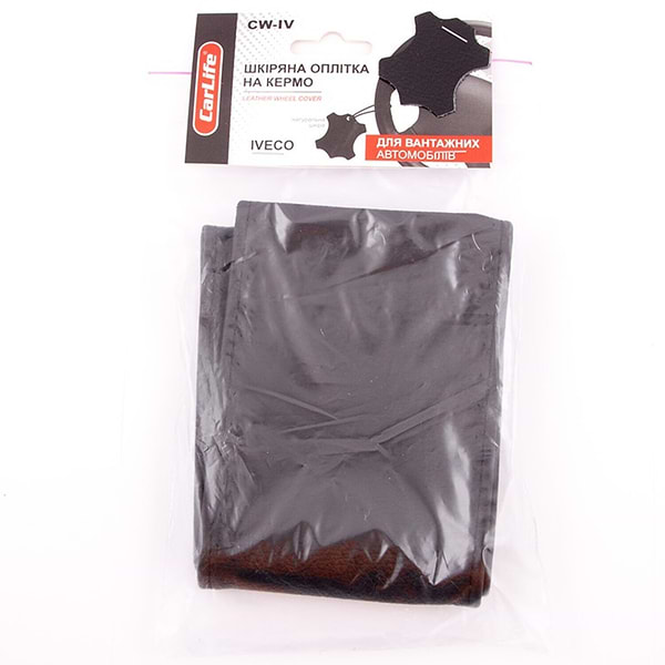 Фото - Оплітка на кермо CarLife IVECO 39-41 см (CW-IV)
