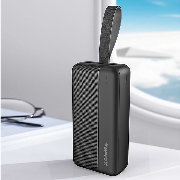 Фото - Батарея мобильная Colorway High-power 2 30 000 mAh Power Delivery 22.5W Black (CW-PB300LPC2BK-PD)