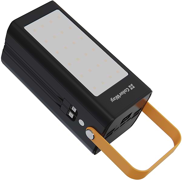Фото - Батарея мобільна Colorway 80000 mAh LCD/Lamp USB QC3.0 + USB-C Power Delivery 22.5W Black (CW-PB800LPA8BK-PDD)