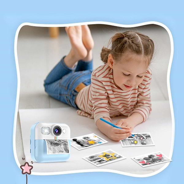 Фото - Фотокамера миттєвого друку Colorway CW-PHP01B Blue