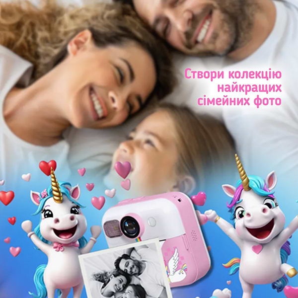 Фото - Фотокамера миттєвого друку Colorway CW-PHP01P Pink