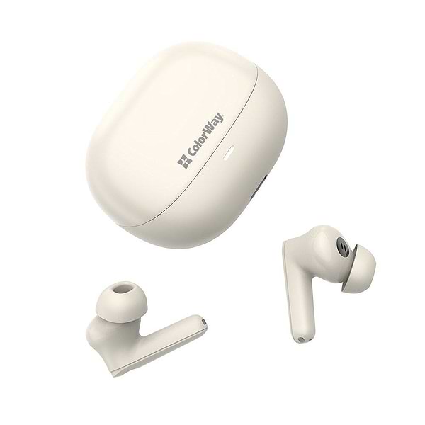 Фото - Наушники вкладыши беспроводные TWS Colorway Slim TWS-1 Earbuds Long Life (CW-TWS1BE)