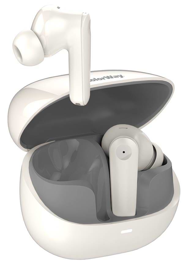 Навушники вкладиші бездротові TWS Colorway Slim TWS-1 Earbuds Long Life (CW-TWS1BE) - Фото 1