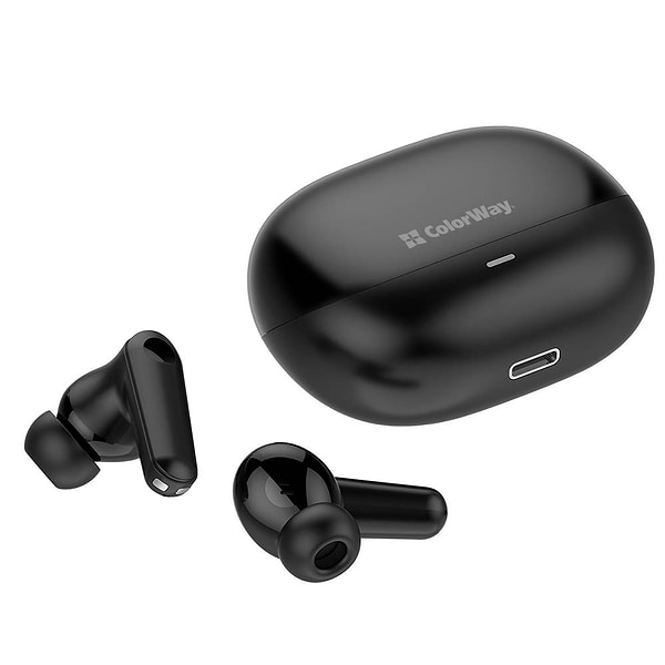 Фото - Наушники вкладыши беспроводные TWS Colorway Slim TWS-1 Earbuds Long Life (CW-TWS1BK1)