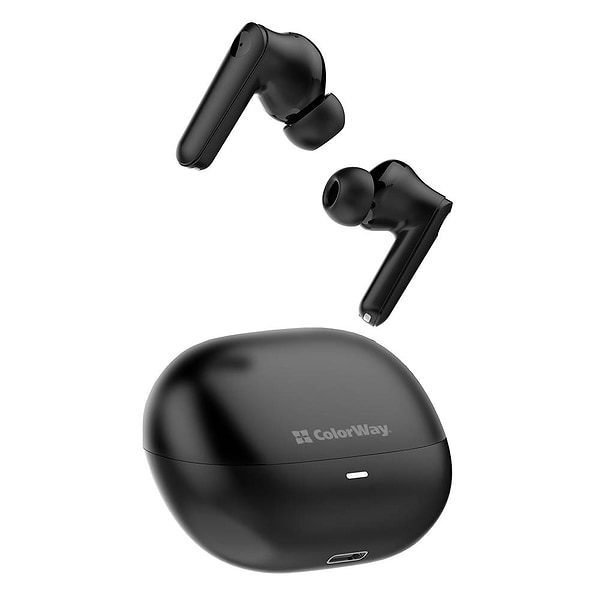 Фото - Наушники вкладыши беспроводные TWS Colorway Slim TWS-1 Earbuds Long Life (CW-TWS1BK1)