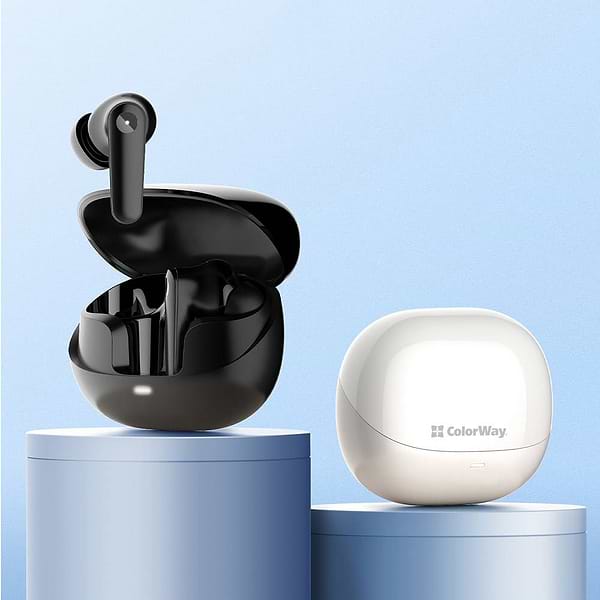 Фото - Наушники вкладыши беспроводные TWS Colorway Slim TWS-1 Earbuds Long Life (CW-TWS1BK1)