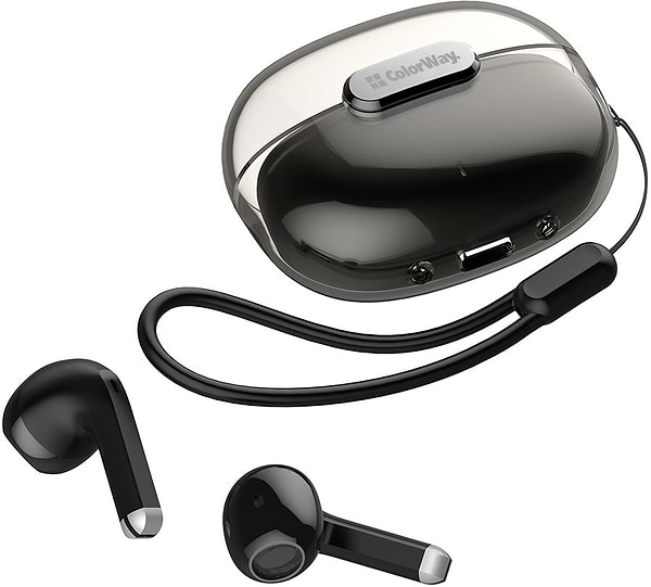 Фото - Навушники вкладиші бездротові TWS Colorway Slim TWS-2 Earbuds Black (CW-TWS2BK)