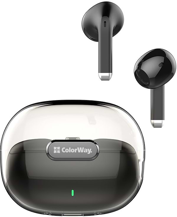 Фото - Навушники вкладиші бездротові TWS Colorway Slim TWS-2 Earbuds Black (CW-TWS2BK)