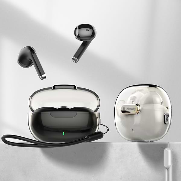 Фото - Навушники вкладиші бездротові TWS Colorway Slim TWS-2 Earbuds Black (CW-TWS2BK)