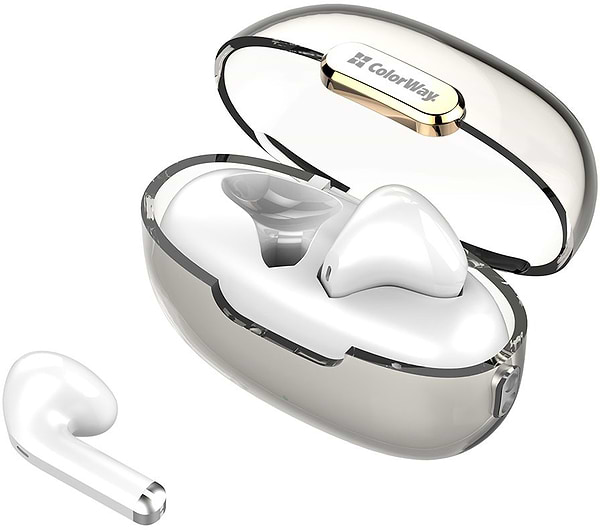Фото - Навушники вкладиші бездротові TWS Colorway Slim TWS-2 Earbuds White (CW-TWS2WT)