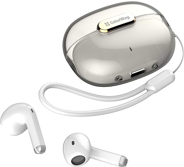 Фото - Навушники вкладиші бездротові TWS Colorway Slim TWS-2 Earbuds White (CW-TWS2WT)