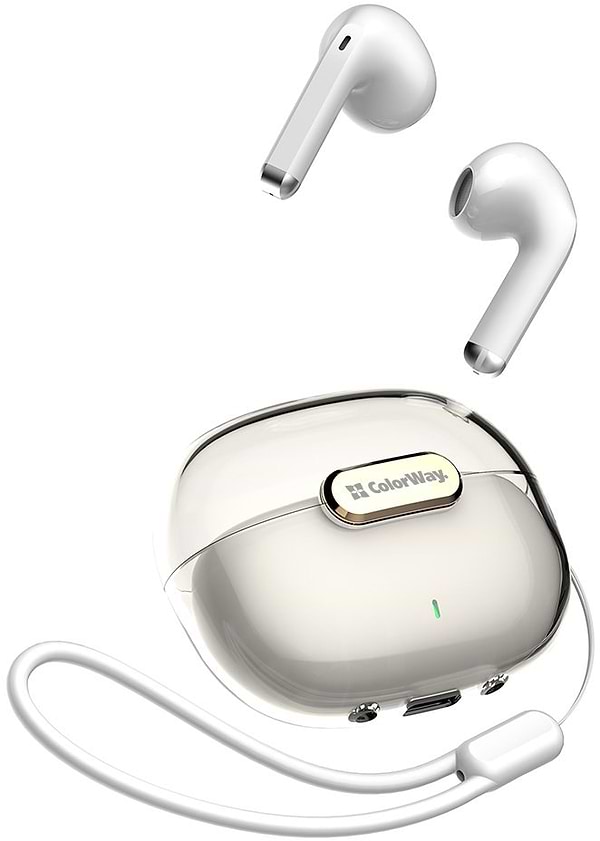 Фото - Навушники вкладиші бездротові TWS Colorway Slim TWS-2 Earbuds White (CW-TWS2WT)