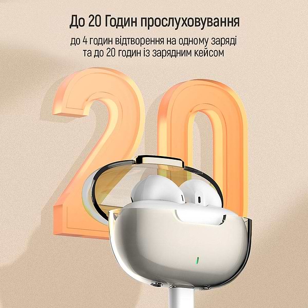 Фото - Навушники вкладиші бездротові TWS Colorway Slim TWS-2 Earbuds White (CW-TWS2WT)