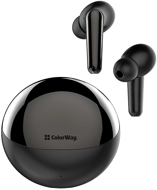 Фото - Навушники вкладиші бездротові TWS Colorway TWS-3 Earbuds Black (CW-TWS3BK)