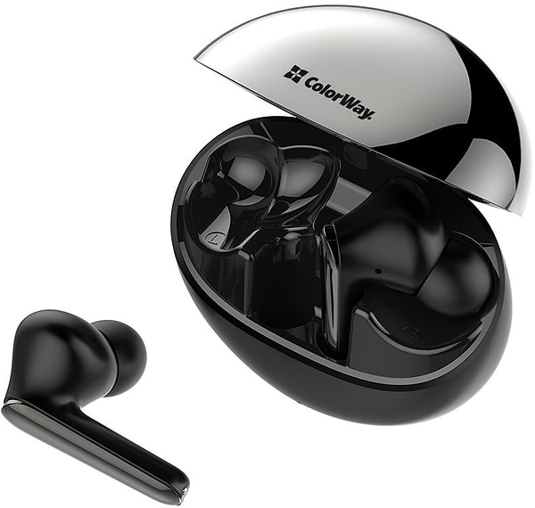 Фото - Навушники вкладиші бездротові TWS Colorway TWS-3 Earbuds Black (CW-TWS3BK)