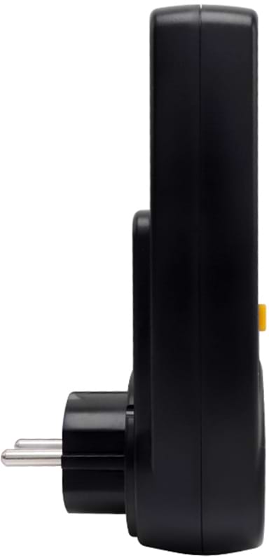 Фото - Уценка - Вольтметр Colorway для розетки (16A/3680W) Black (CW-VM16-02D)