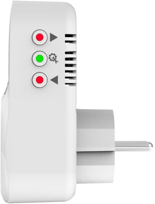 Фото - Автомат защиты от всплесков напряжения Colorway 16A/3680W 150V-210V/230V-280V DS1 White (CW-VR16-01D)