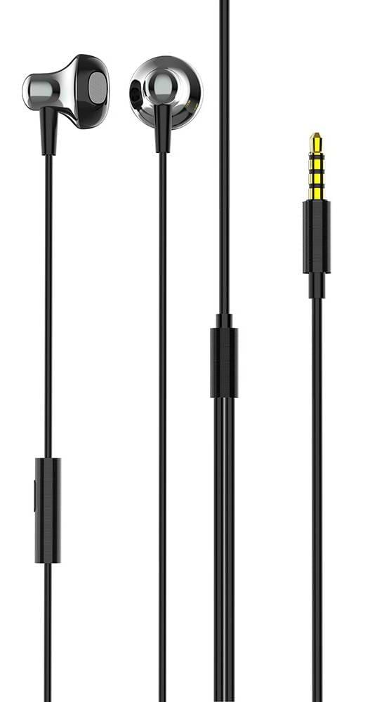 Фото - Навушники вкладиші дротові Colorway 3.5 mm Wired Earphone Blast 1 Black (CW-WD01BK)