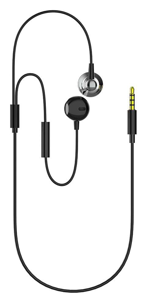 Фото - Навушники вкладиші дротові Colorway 3.5 mm Wired Earphone Blast 1 Black (CW-WD01BK)