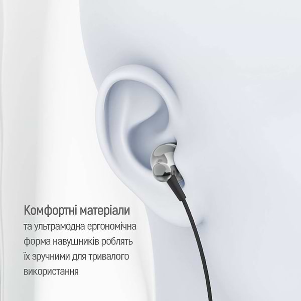 Фото - Навушники вкладиші дротові Colorway 3.5 mm Wired Earphone Blast 1 Black (CW-WD01BK)