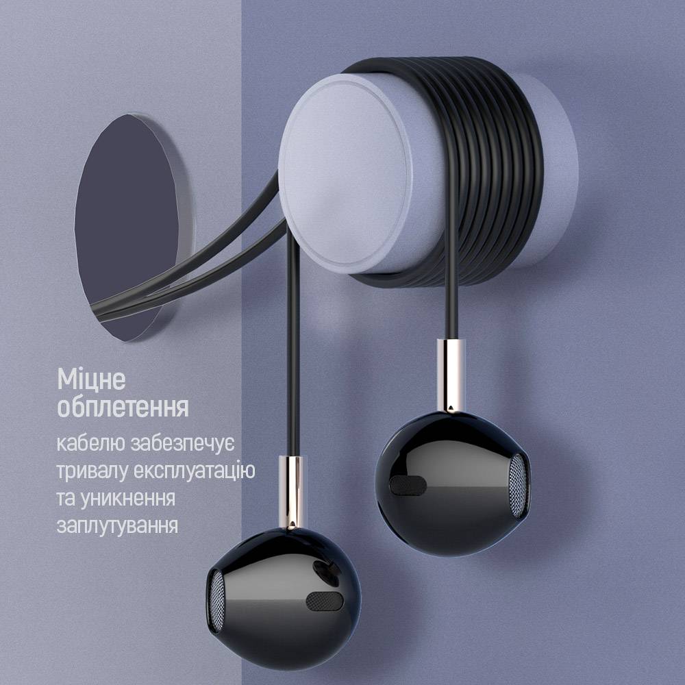 Фото - Навушники вкладиші дротові Colorway 3.5 mm Wired Earphone Blast 2 Black (CW-WD02BK)