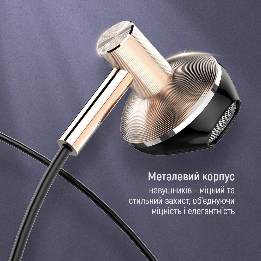 Фото - Навушники вкладиші дротові Colorway 3.5 mm Wired Earphone Blast 2 Black (CW-WD02BK)